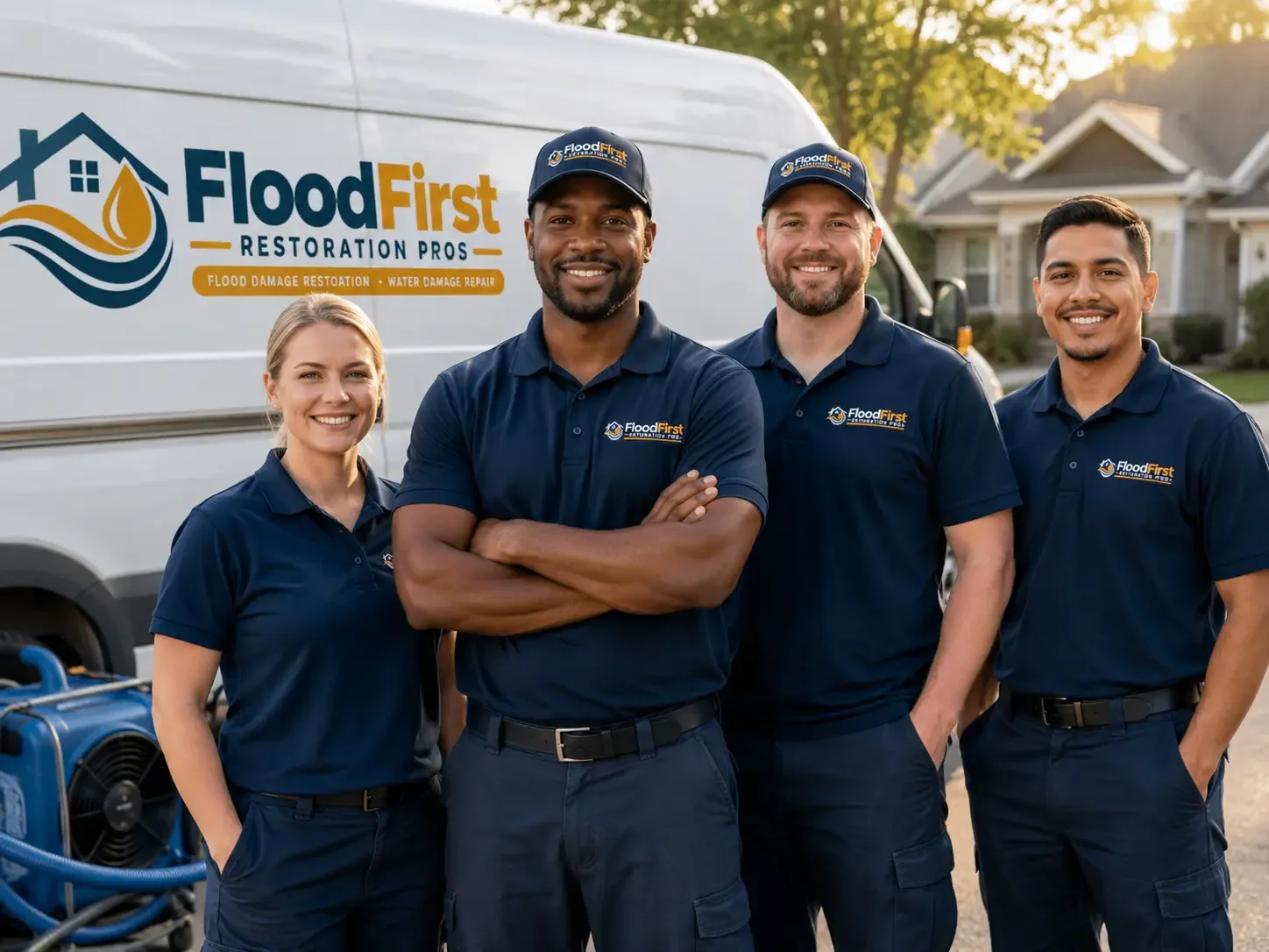Flood Damage Restoration company in Drybranch, WV